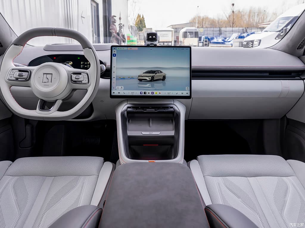 2026 Zeekr 007 — Zeekr 007 dashboard and infotainment display, for export
